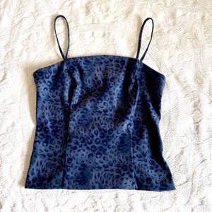 Vintage Like-New 90s Cheetah Dress Top